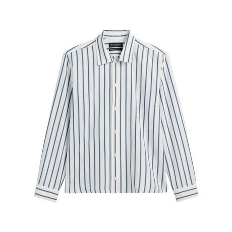 Marc O'Polo Camp collar, long sleeve, round hem Hemd, langarm 