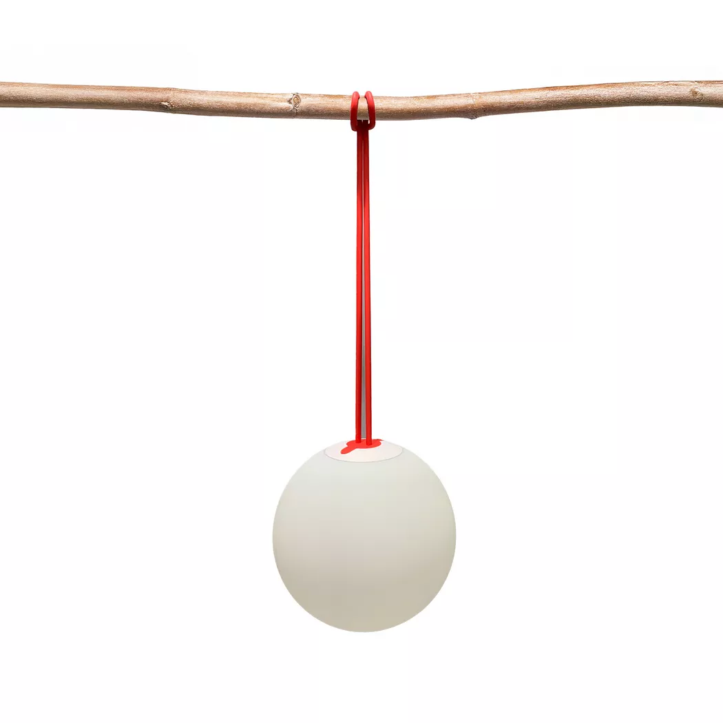 Manor – LED Hängelampe, H20CM,Ø20CM, Rot