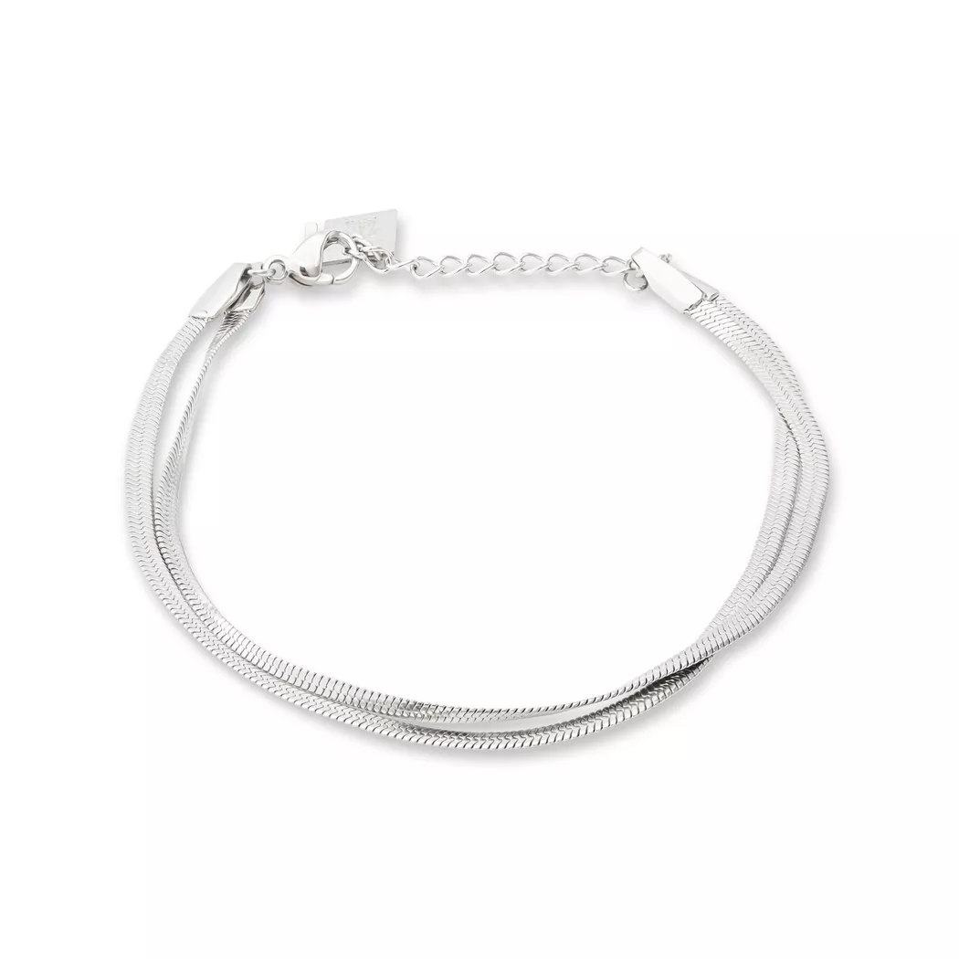 ZAG Bijoux - Armband, 15+3CM, Silberfarben 9