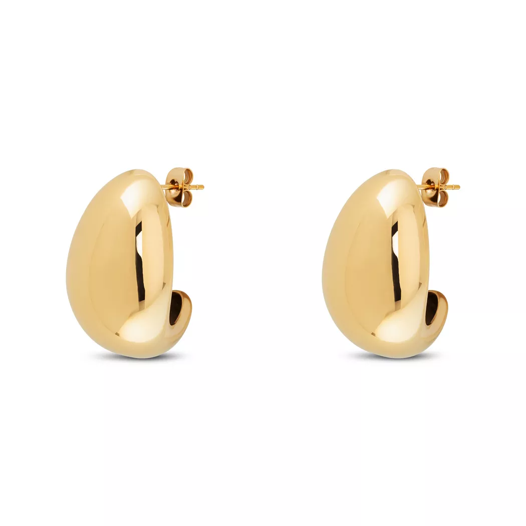 ZAG Bijoux - Ohrstecker, One Size, Goldfarben 4