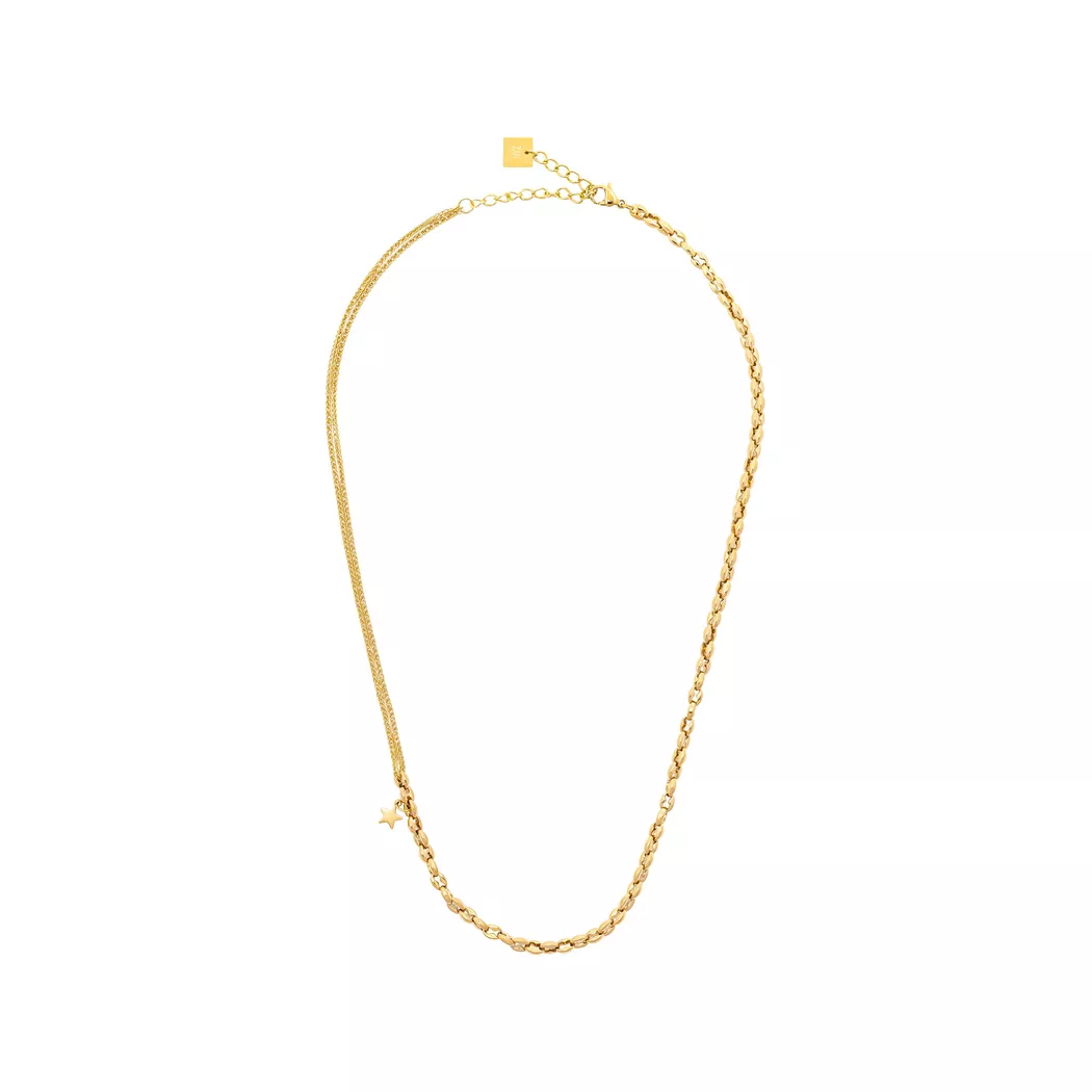 ZAG Bijoux - Halskette, 42.5CM, Goldfarben