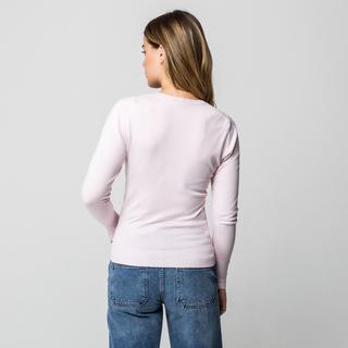 Manor Woman Pull en maille fine avec boutons décoratifs  