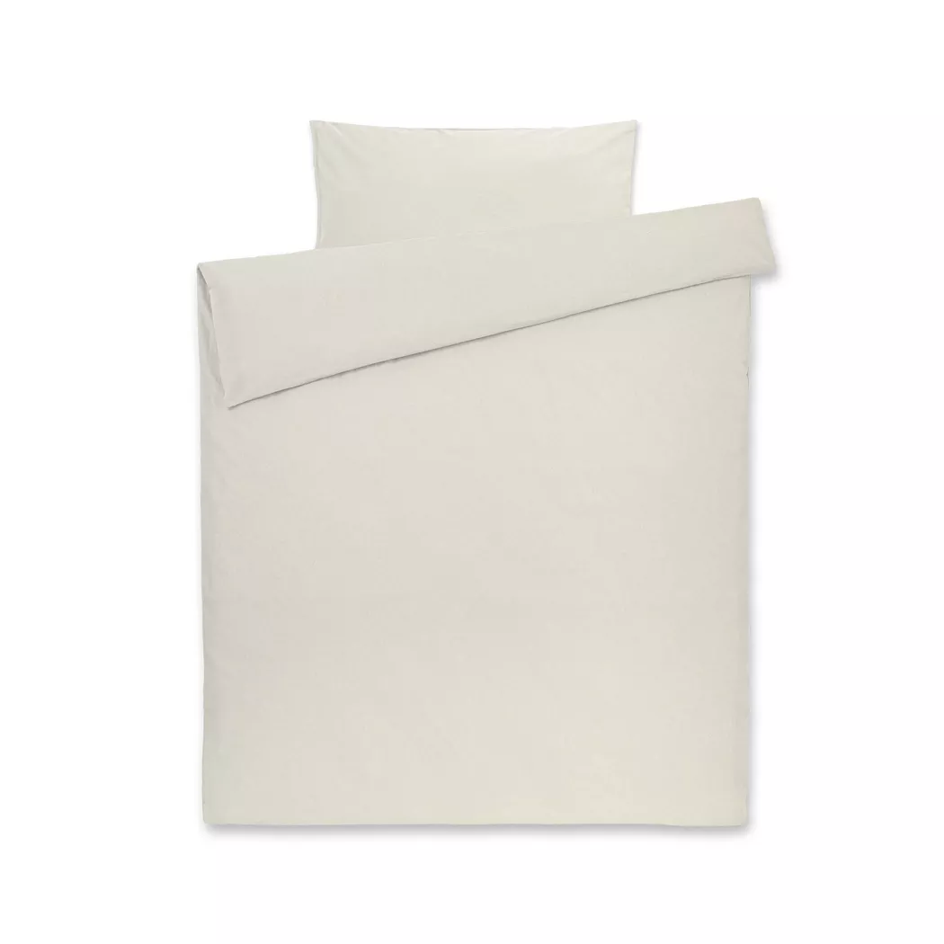 Manor - Duvetbezug, Linola Duvetbezug, 240 x 240 cm, Beige