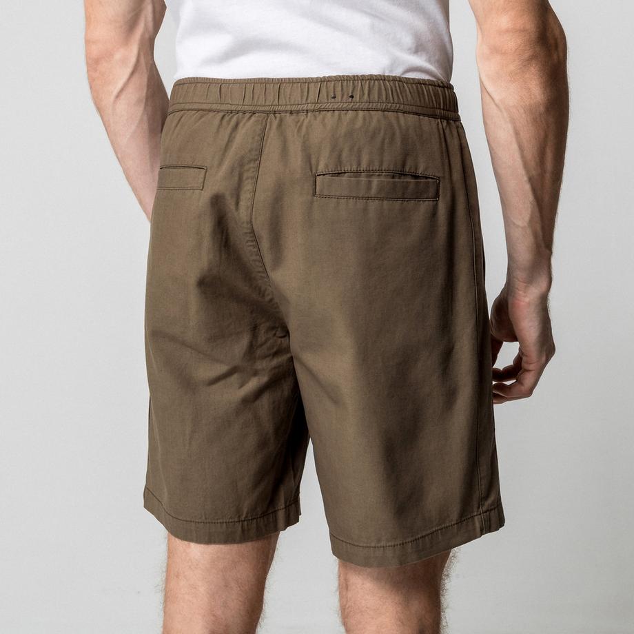 Manor Man Pantaloncini Regular Fit in misto lino  