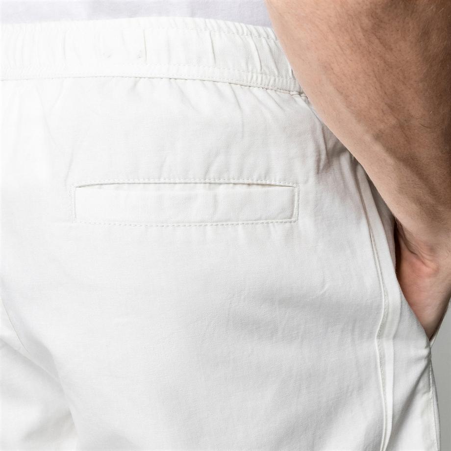 Manor Man Pantaloncini Regular Fit in misto lino  