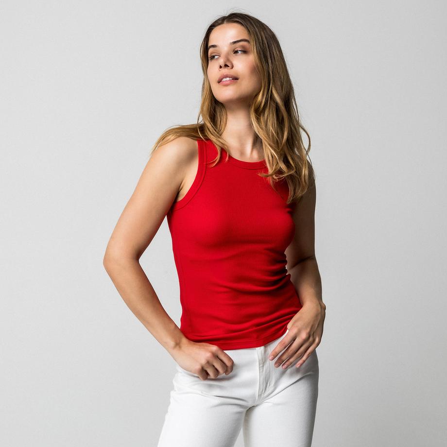 Manor Woman Débardeur côtelé  