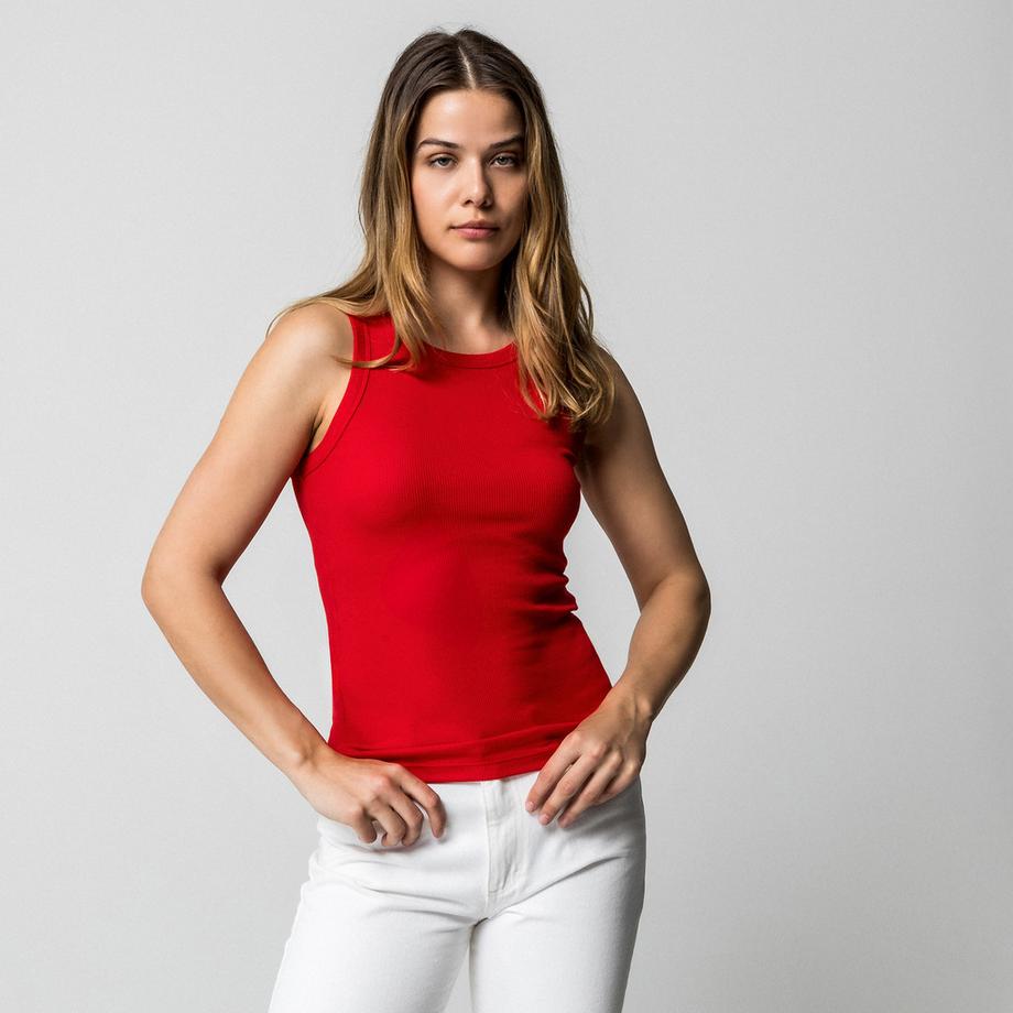 Manor Woman Débardeur côtelé  