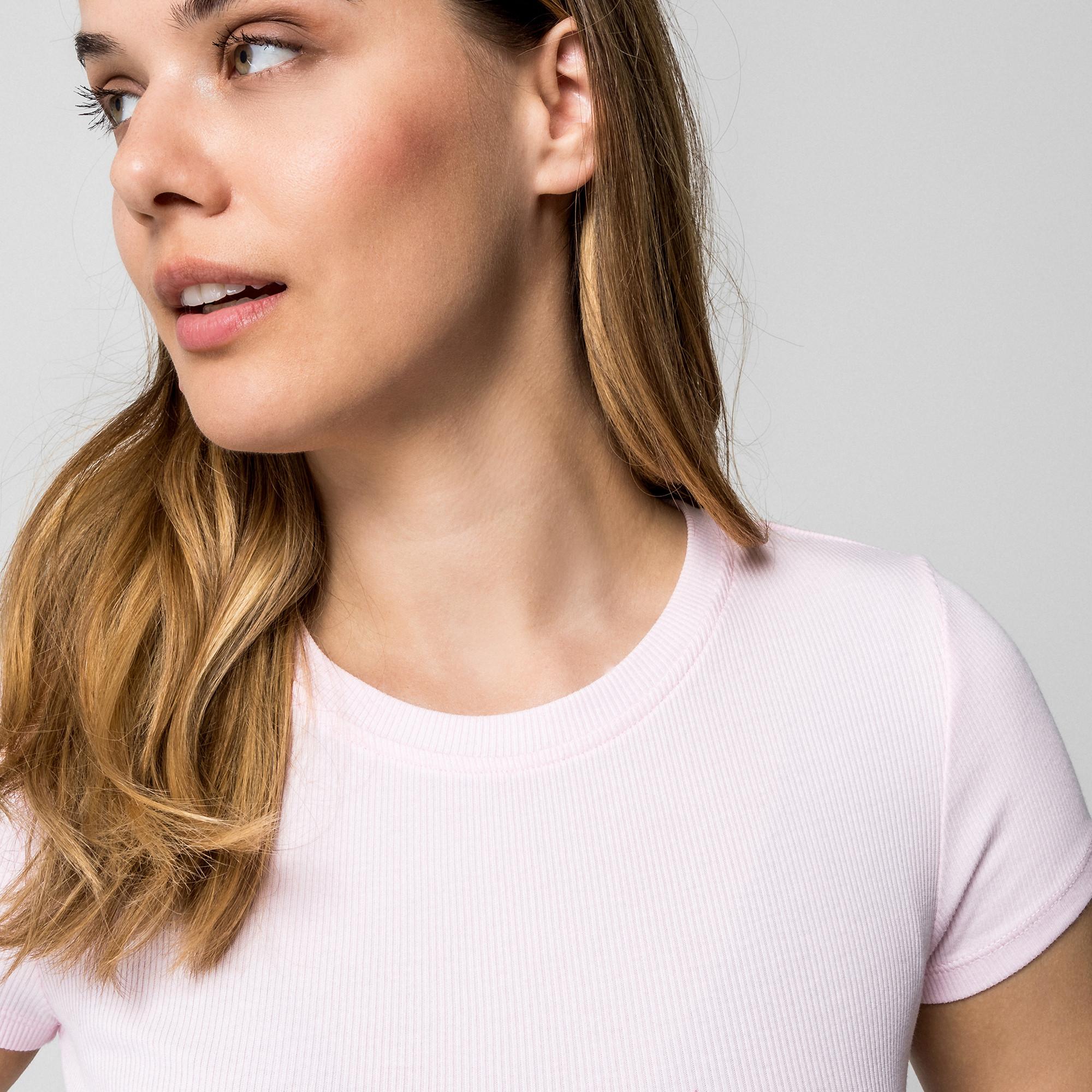 Manor Woman Geripptes Kurzarm T-Shirt  