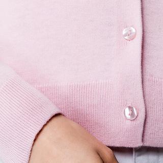 Manor Woman Cardigan a Righe in Maglia Fine  