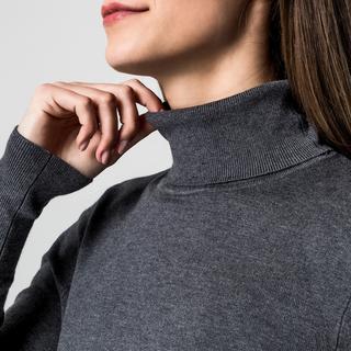 Manor Woman Rollkragenpullover mit Zierknöpfen  