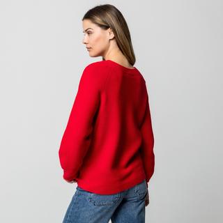 Manor Woman Pullover Maglia Grossa Girocollo  