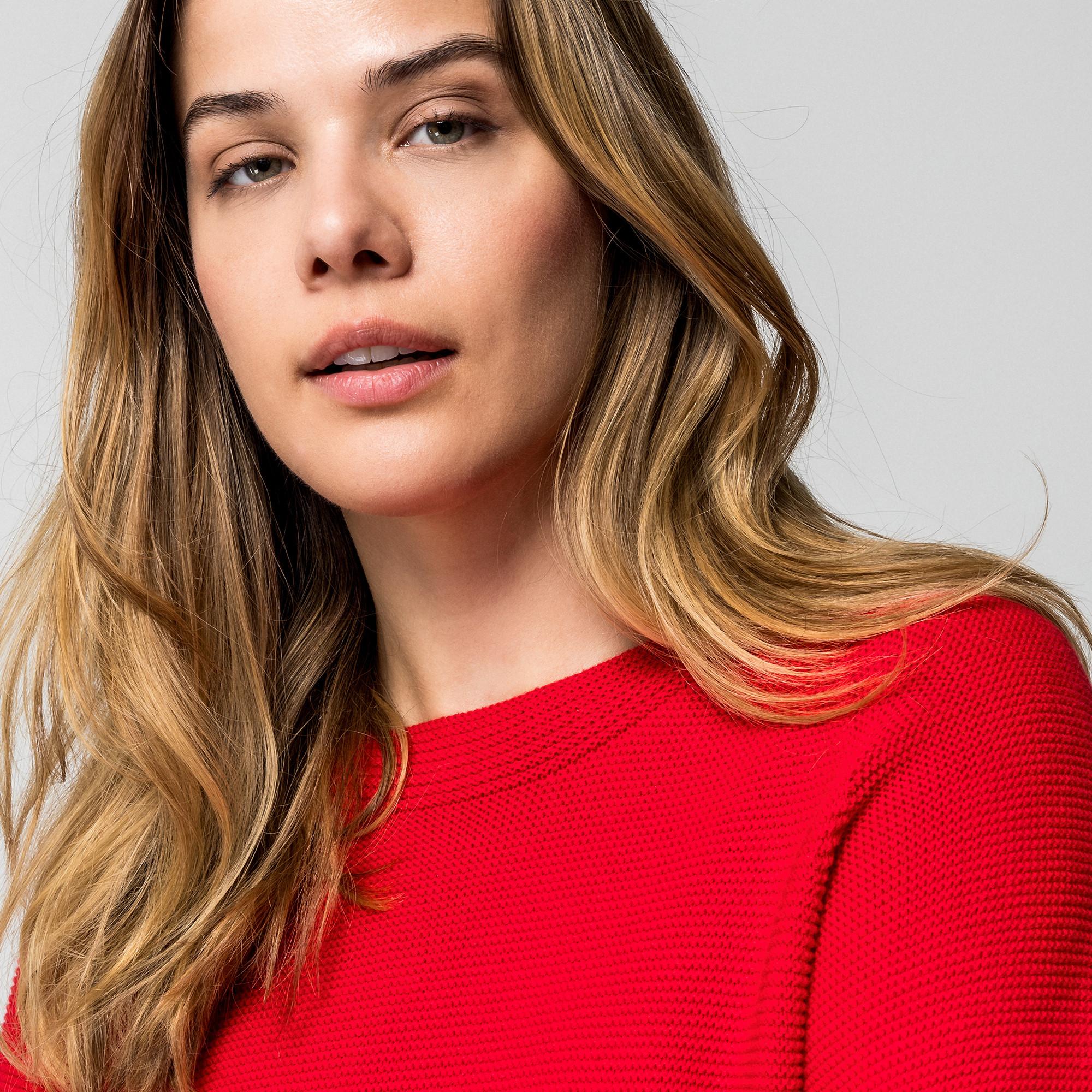 Manor Woman Pullover Maglia Grossa Girocollo  