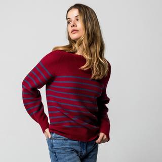 Manor Woman Pull Rayé Coupe Relax  