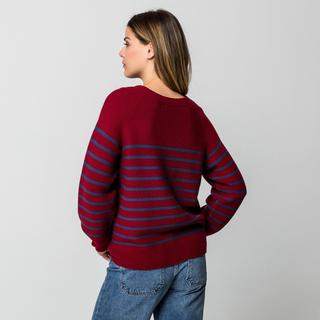 Manor Woman Pull Rayé Coupe Relax  