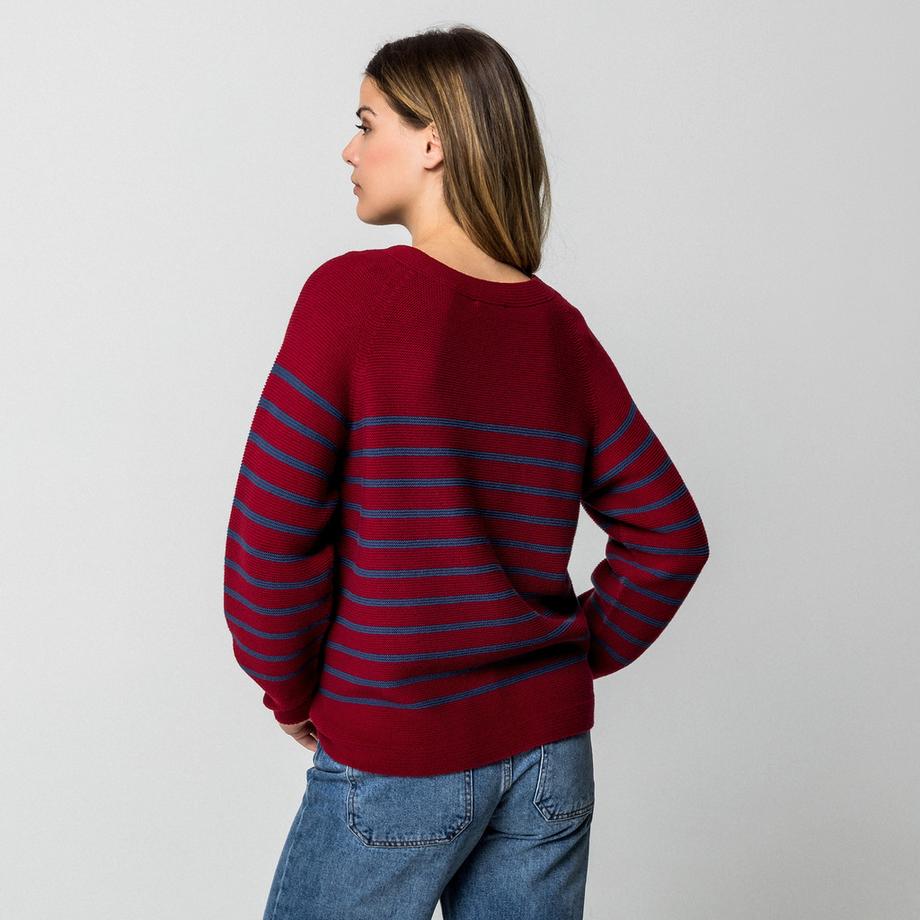 Manor Woman Pull Rayé Coupe Décontractée  