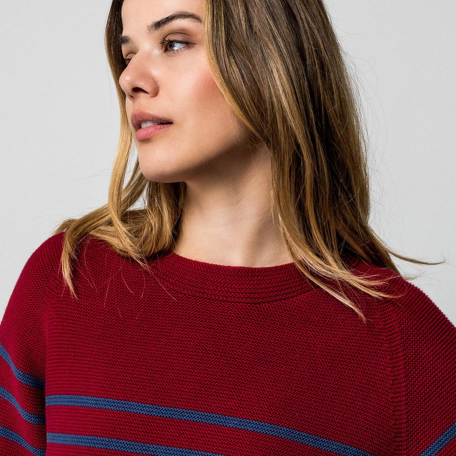 Manor Woman Pull Rayé Coupe Décontractée  