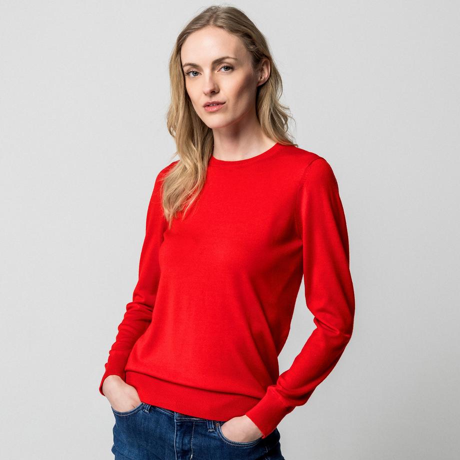 Manor Woman Pull Col Rond  