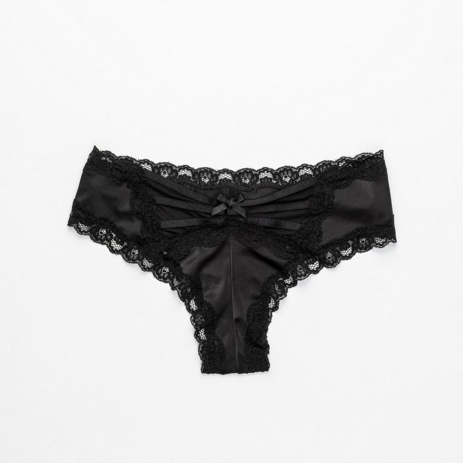 Manor Woman Brasiliana con Bordo in Pizzo  