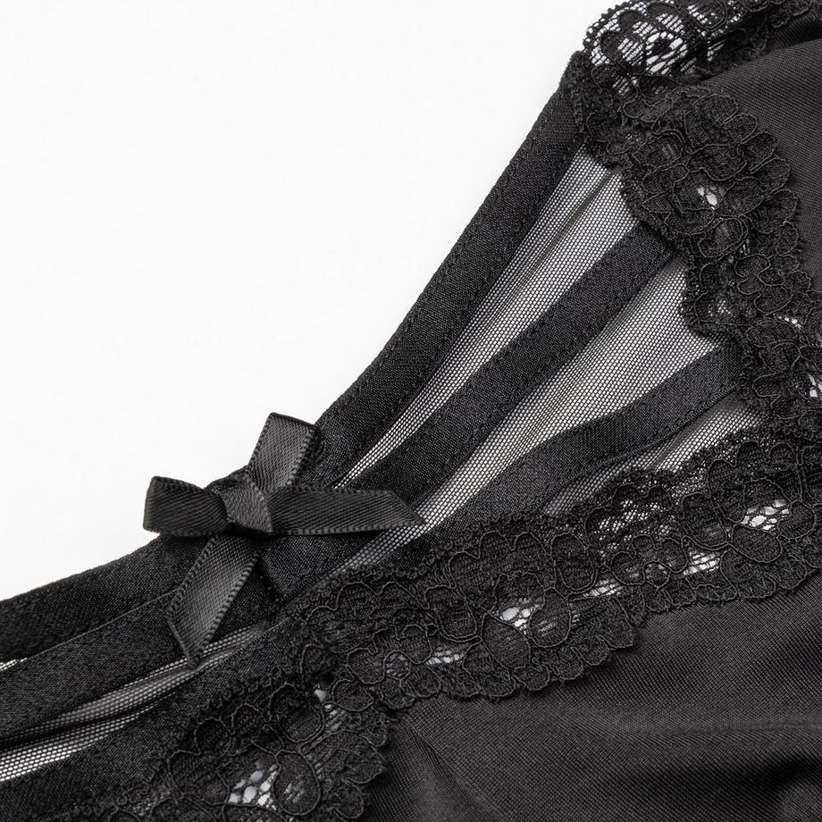 Manor Woman Brasiliana con Bordo in Pizzo  