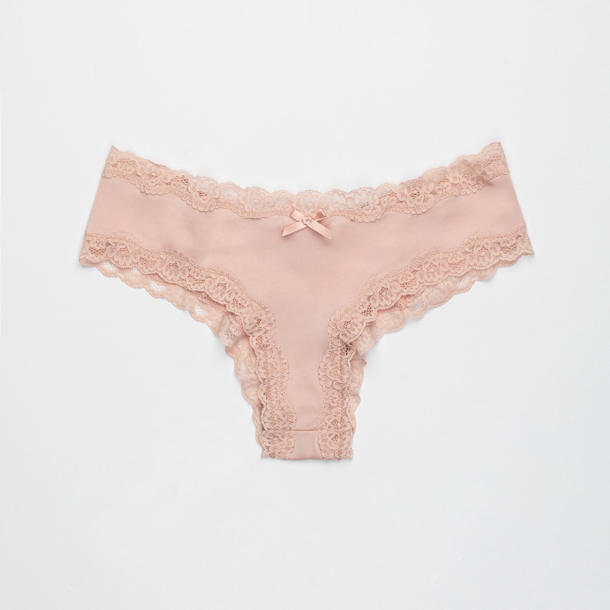 Manor Woman Brasiliana con Bordo in Pizzo  