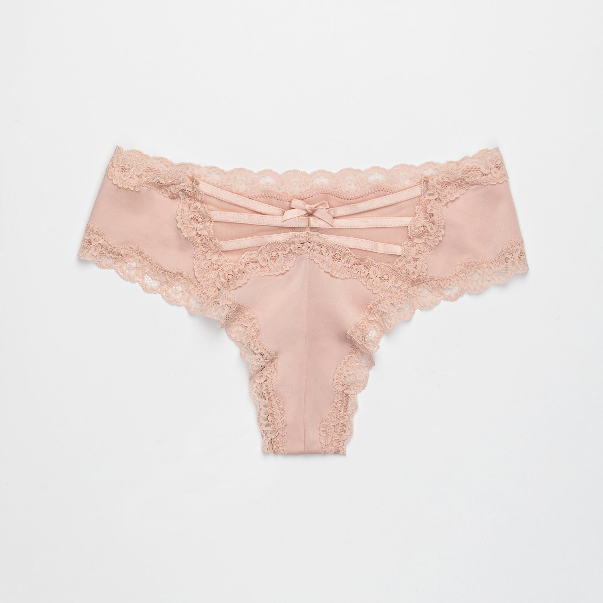 Manor Woman Brasiliana con Bordo in Pizzo  