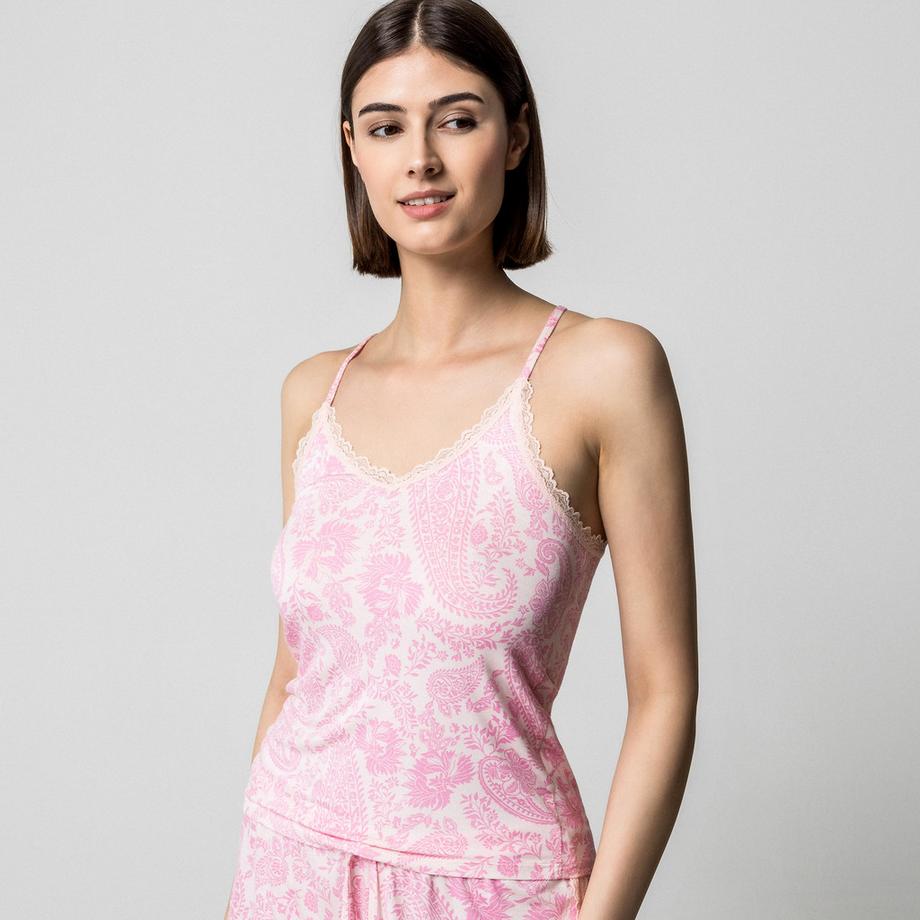 Manor Woman Ensemble de pyjama avec dentelle  