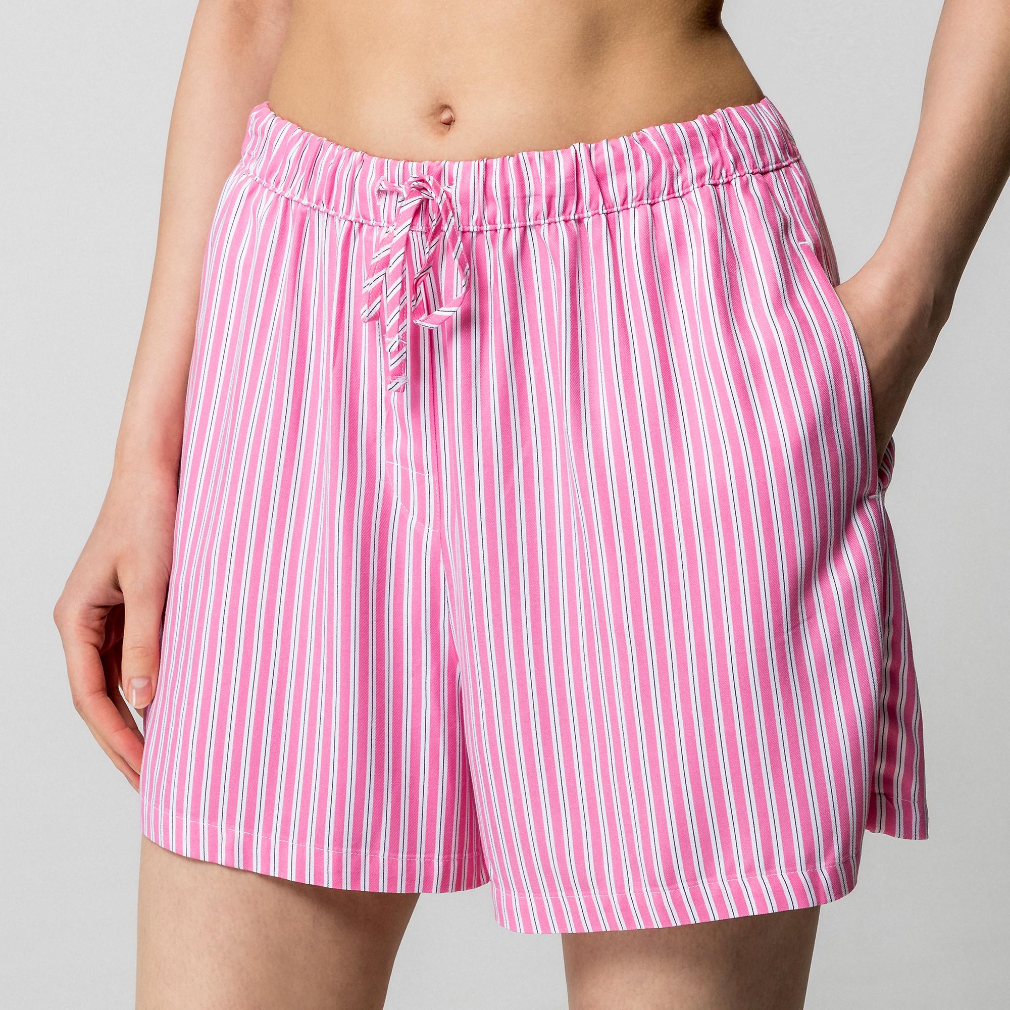 Manor Woman Gestreifte Pyjamashorts  