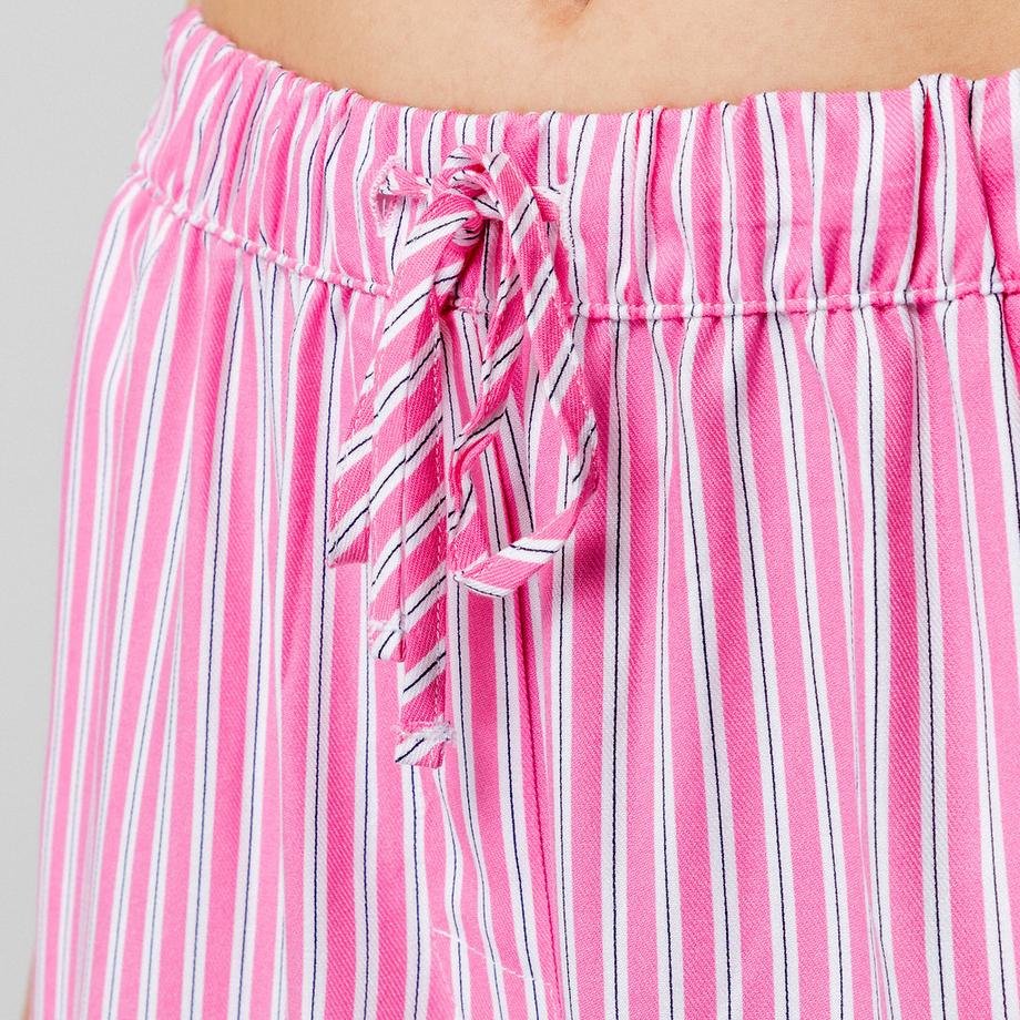 Manor Woman Pantaloncini pigiama a righe  