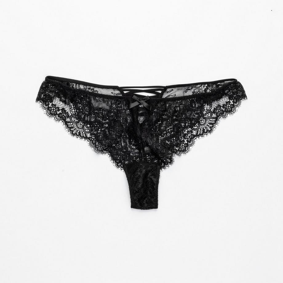 Manor Woman Slip brésilien en dentelle  