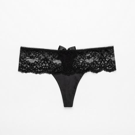 Manor Woman Perizoma Fiocco in Pizzo  