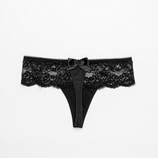 Manor Woman Perizoma Fiocco in Pizzo  