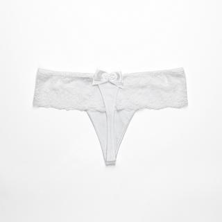 Manor Woman String Nœud en Dentelle  