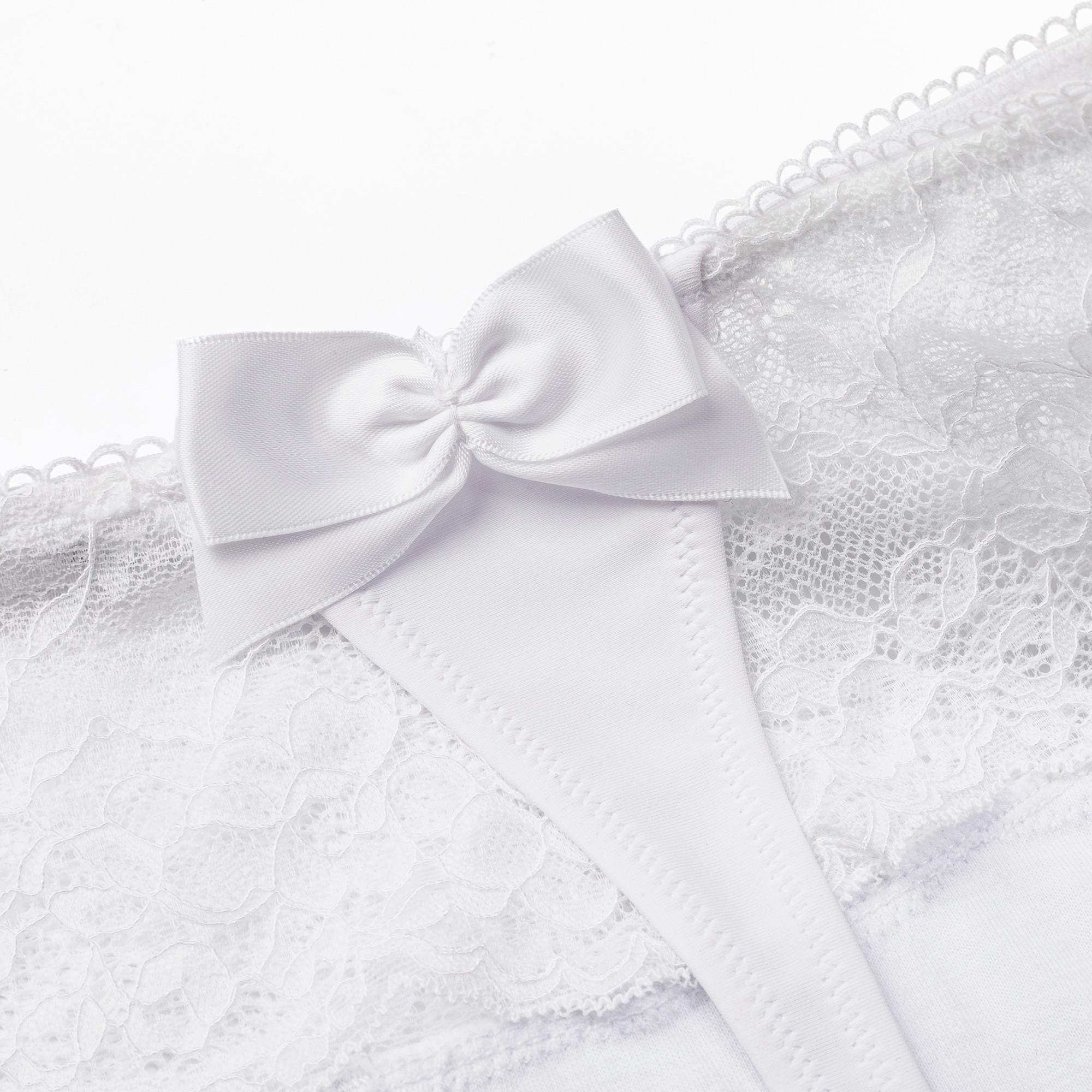 Manor Woman String Nœud en Dentelle  