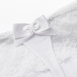 Manor Woman String Nœud en Dentelle  