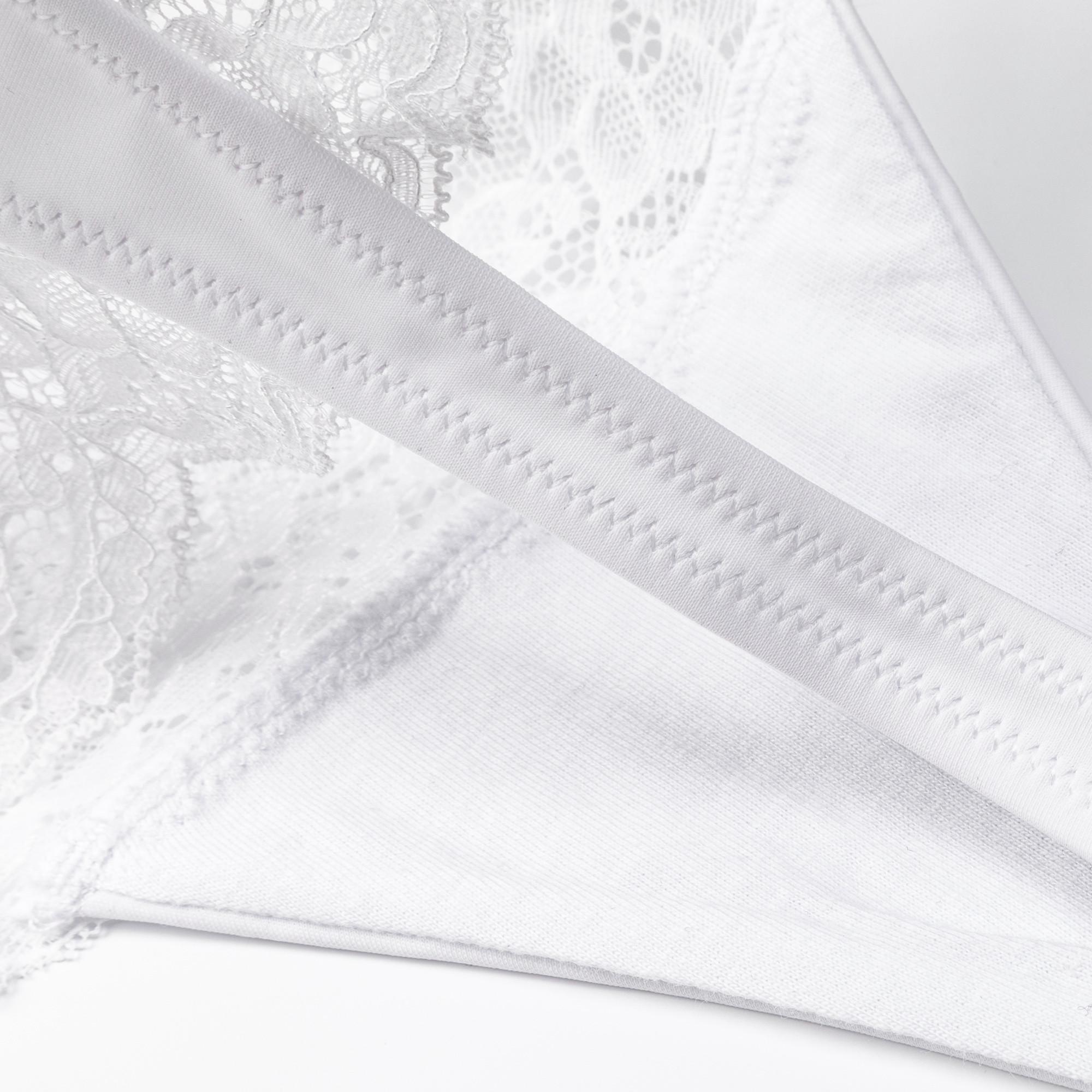 Manor Woman String Nœud en Dentelle  