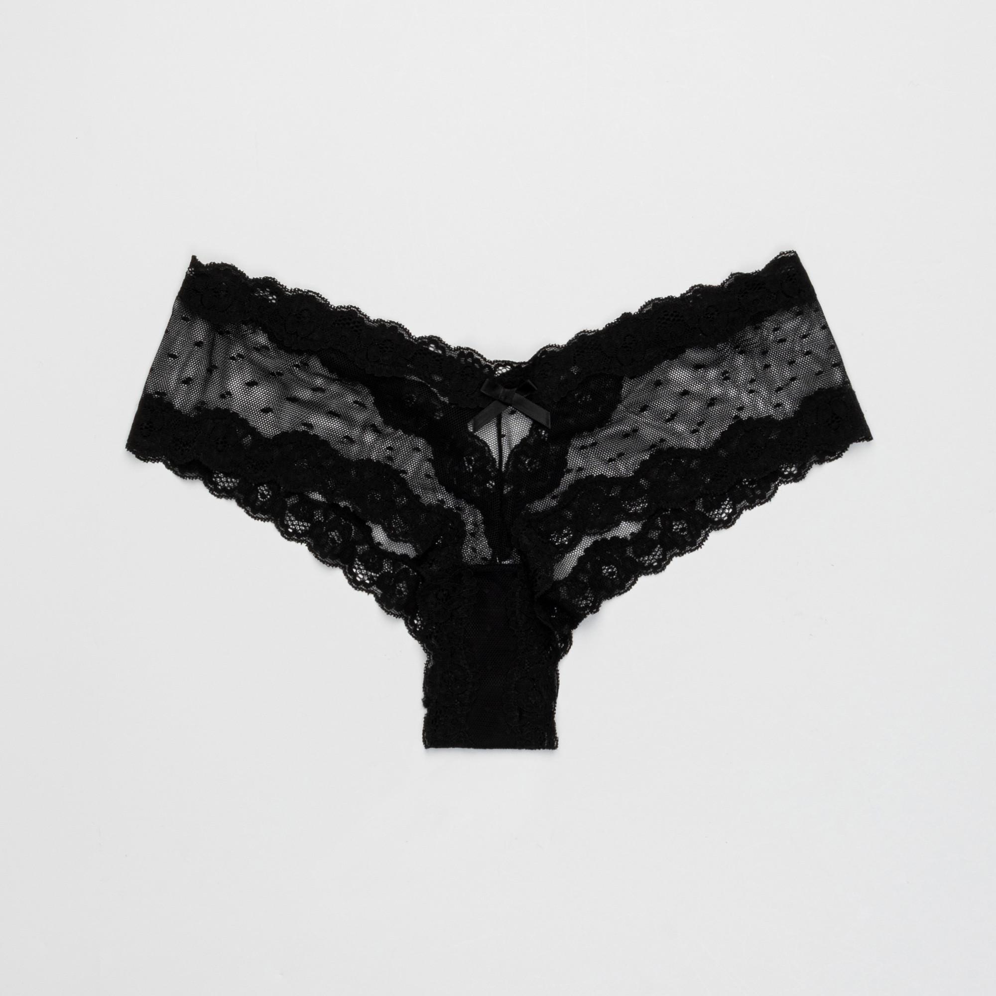 Manor Woman Slip brésilien en dentelle  