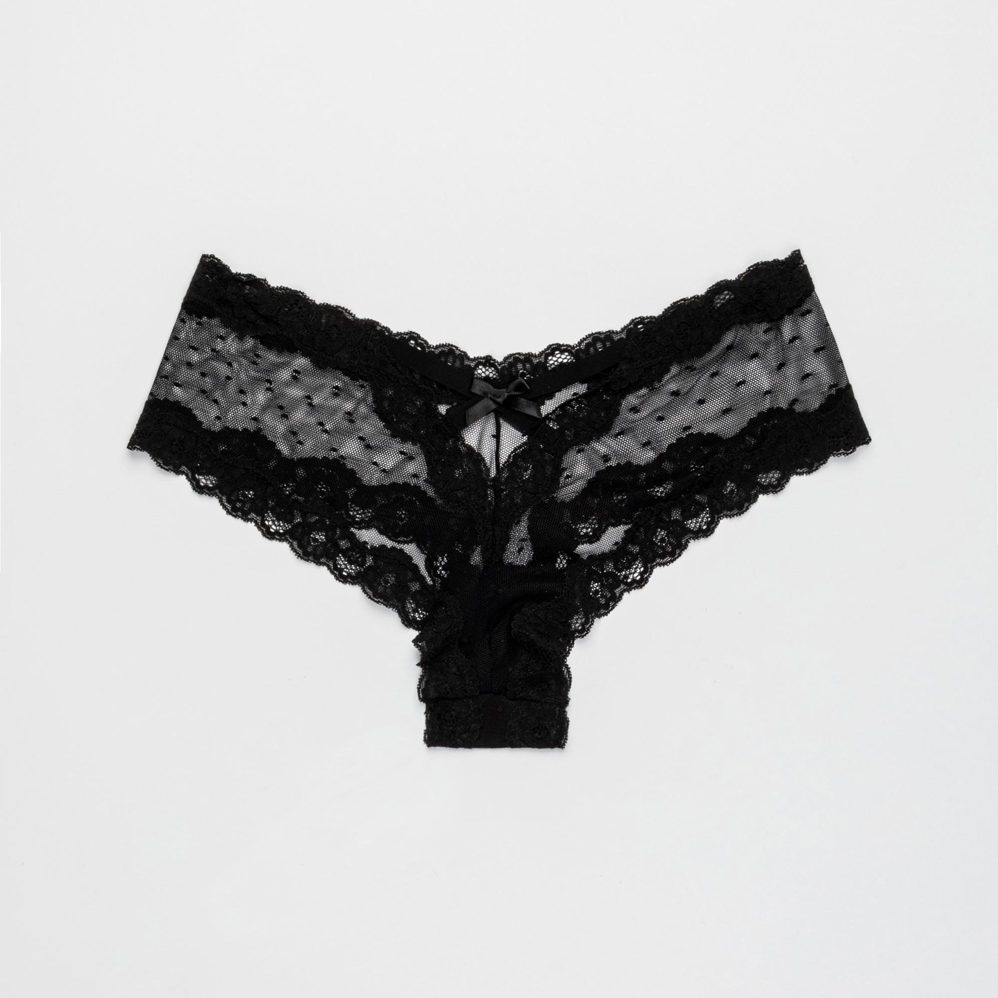 Manor Woman Slip brésilien en dentelle  