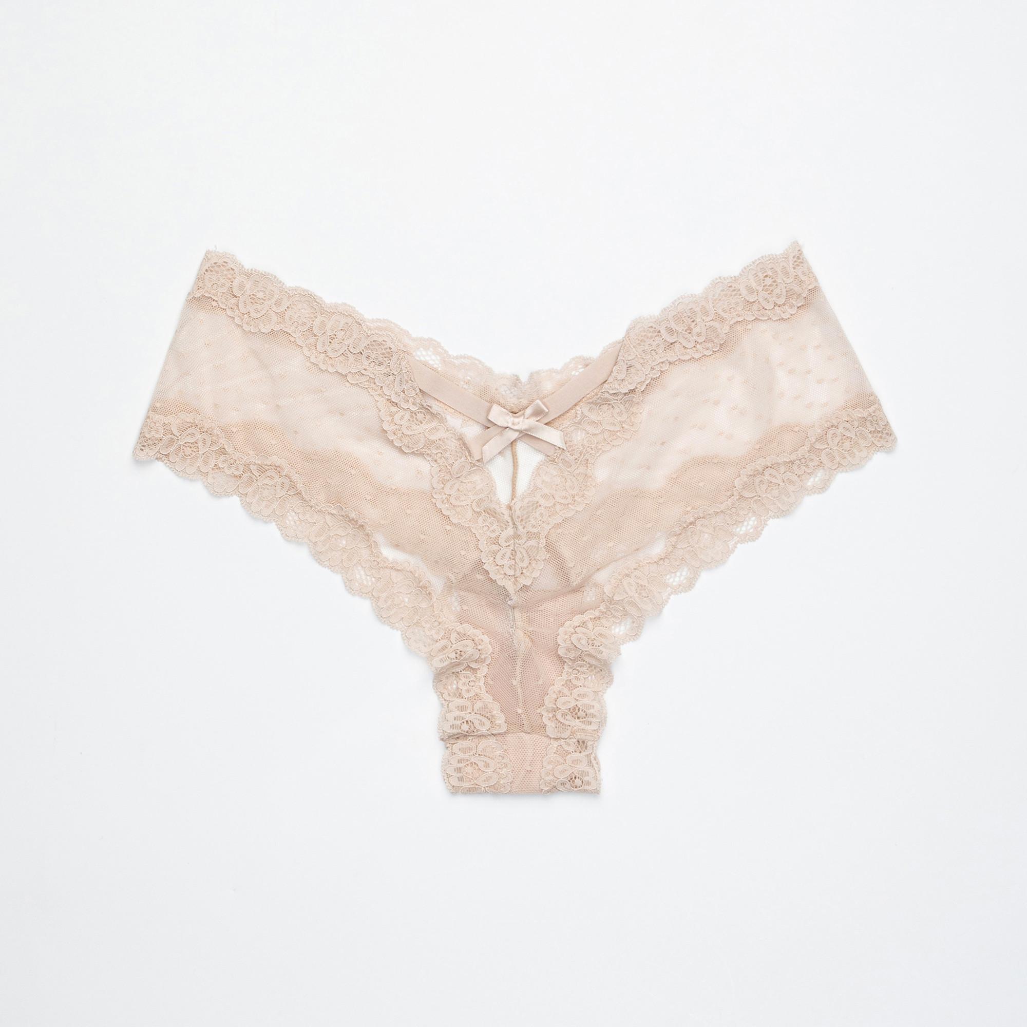 Manor Woman Slip brésilien en dentelle  