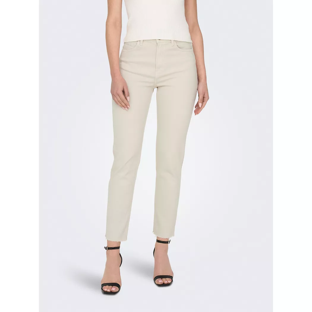 Only - Jeans, für Damen, Ecru, Größe W32/L32