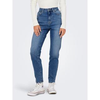 ONLY Jeans High Waist Straight Fit Lunghezza Caviglia  