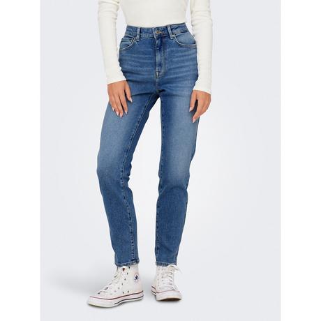 ONLY Jean High Waist Coupe Droite Longueur Cheville  