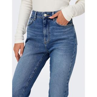 ONLY Jeans High Waist Straight Fit Lunghezza Caviglia  