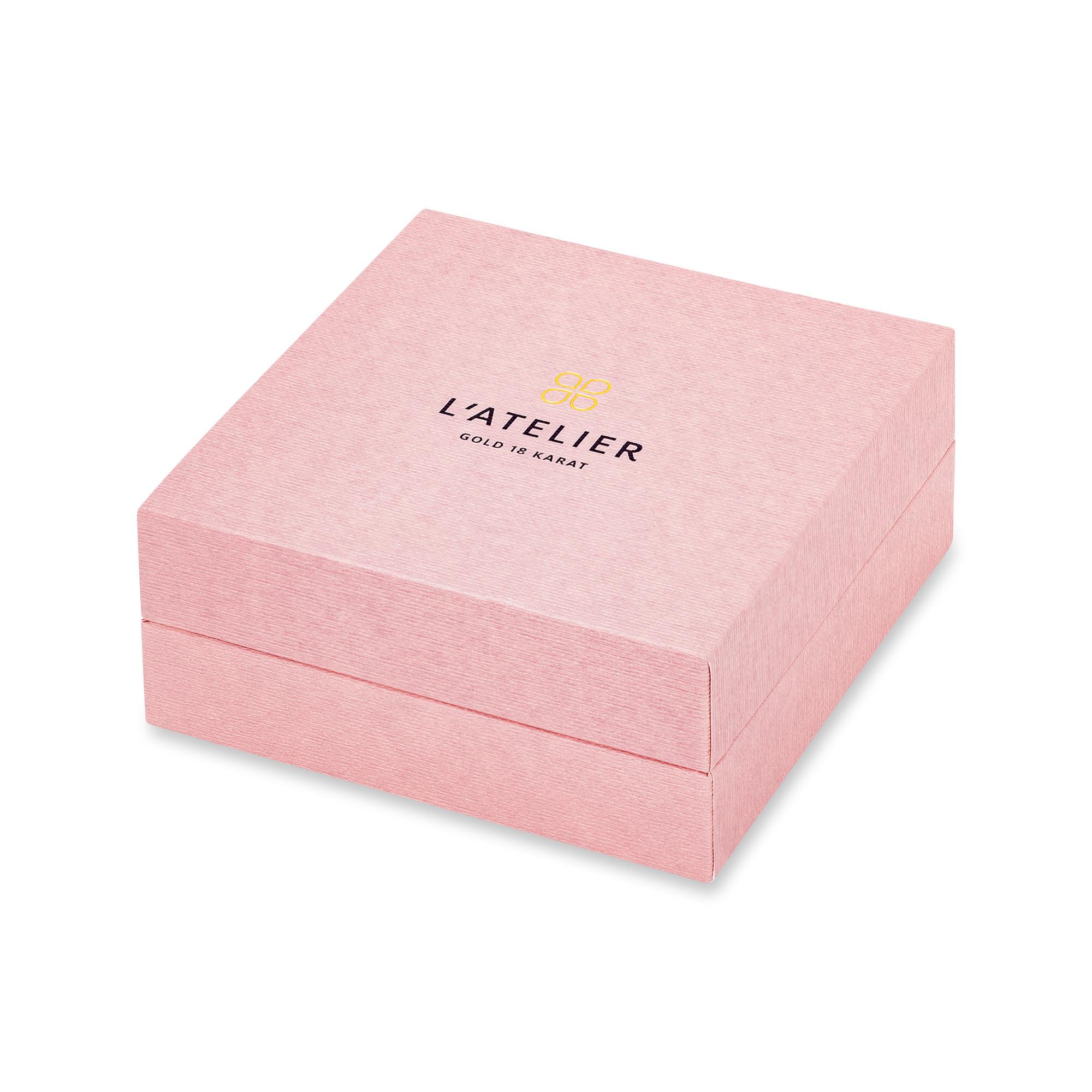 L' Atelier Gold 18 Karat by Manor  Set collier/BO 