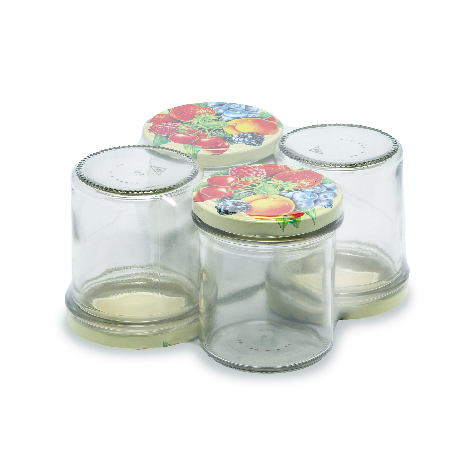 Manor Set barattoli per marmellata Frutti 