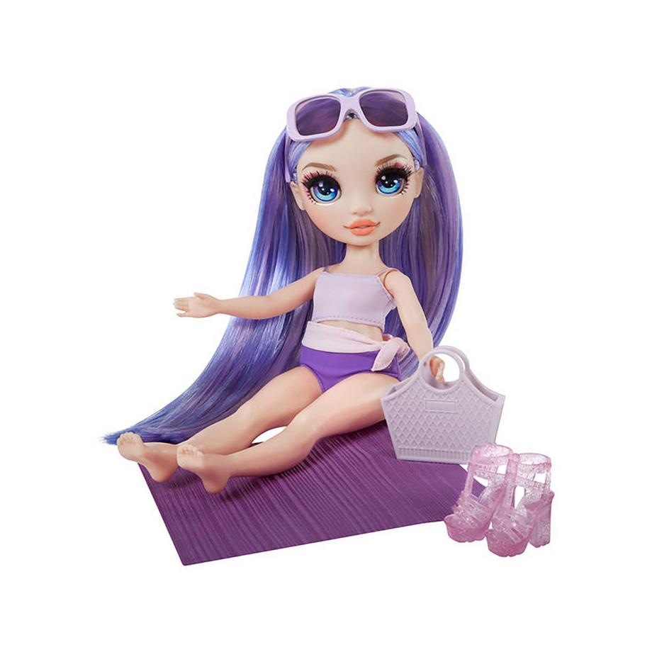 MGA  Rainbow High – Swim & Style Violet Puppe 