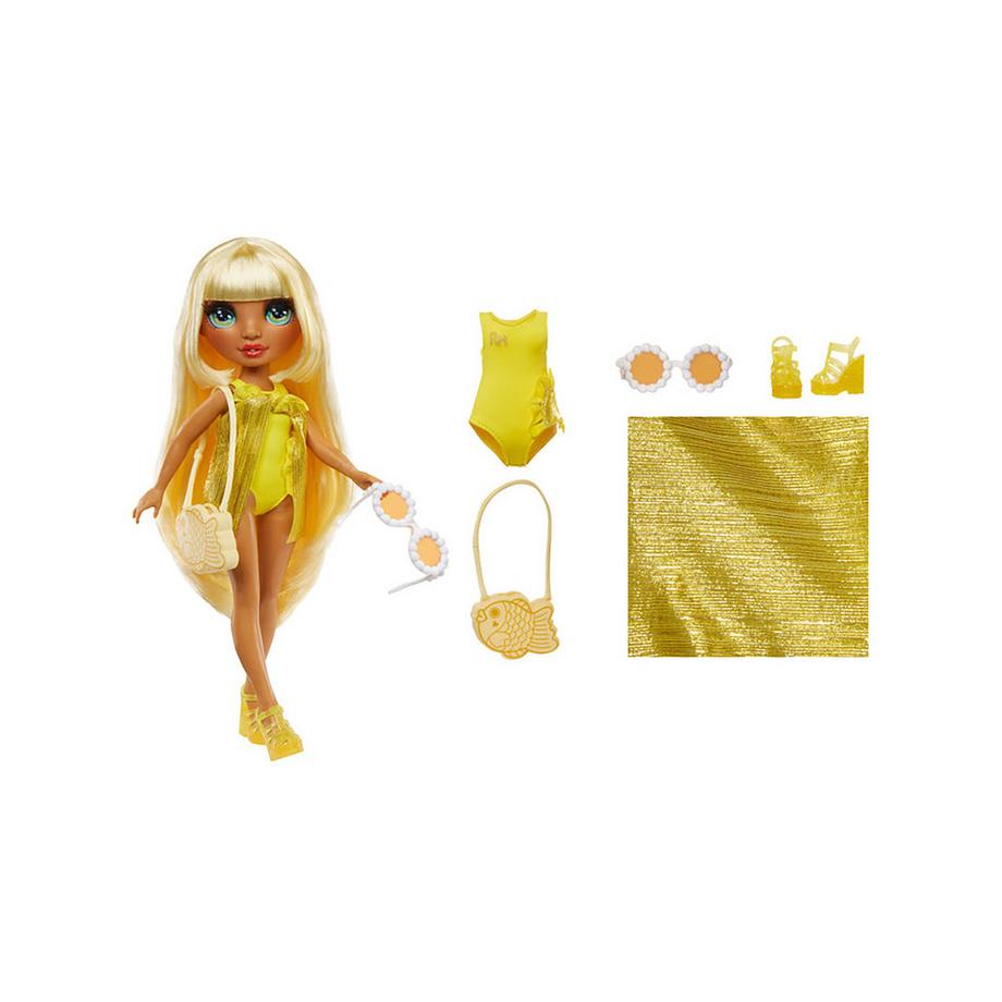 MGA  Rainbow High – Swim & Style Sunny Bambola 