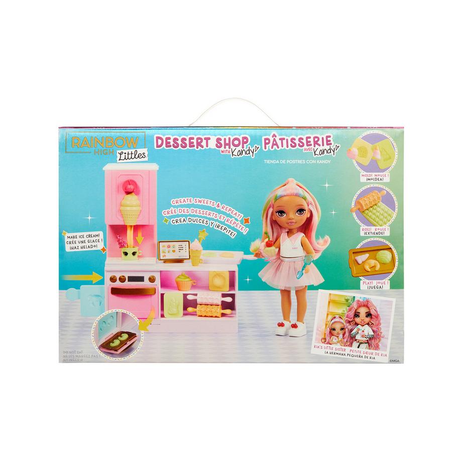 MGA  Rainbow High Little Dessert Shop with Kandy Playset 