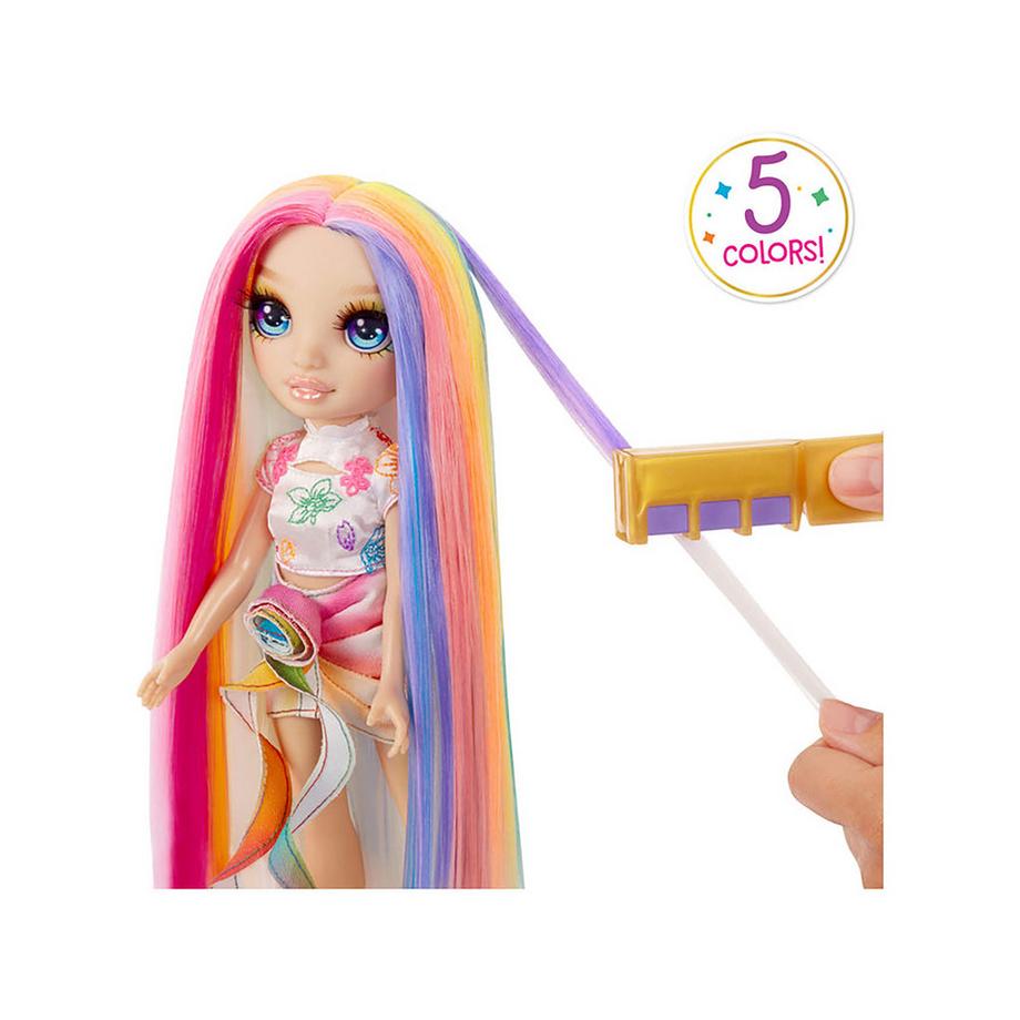 MGA  Rainbow High - Hair Chalk & Style Amaya Puppe 