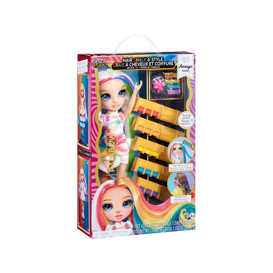 MGA  Rainbow High - Hair Chalk & Style Amaya Puppe 
