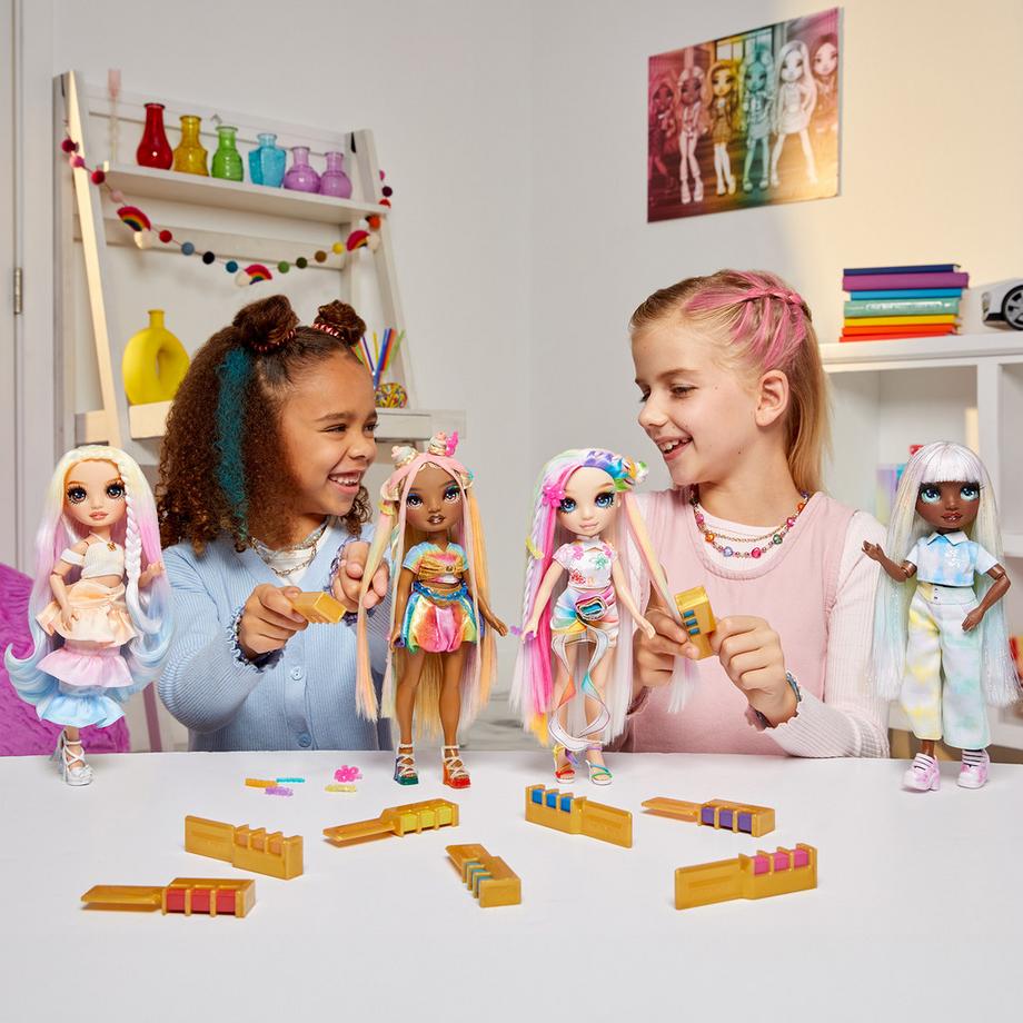 MGA  Rainbow High - Hair Chalk & Style Amaya Puppe 